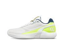 Wilson Chaussures de padel Rush Pro 5 Homme Blanc/Jaune 41 1/3