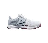 Wilson, Chaussures de Tennis Femme, KAOS COMP W, Blanc/Bleu Clair/Gris, 36 2/3, pour Tous Les Revêtements de Sol, Tous Les Types de Joueuses, WRS327640E040