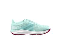 Wilson Chaussures de Tennis pour Filles, KAOS 3.0 JR, Vert clair/Blanc/Rose, 39 1/3, pour tous les types de Courts, pour tous les types de Joueuses, WRS328170E060