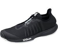 Wilson Chaussures de Tennis pour homme, KAOS RAPIDE, Noir/Blanc/Gris, 42 2/3, Pour tous les types de Courts, pour tous les types de Joueurs, WRS327490E085