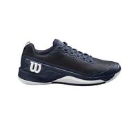 Wilson Homme Rush Pro 4.5 Clay Tennis Shoe, Navy Blazer/Navy Blazer/White, 41 1/3 EU