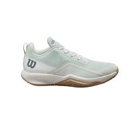 Wilson Femme Rush Pro Lite Tennis Shoe, Opal Blue/White/Safari, 38 2/3 EU