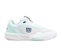 Chaussures Femme Wilson Court Glide White/Bay/Blue - TOUTES SURFACES