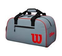 Wilson Clash Duffle Tennis Bag Unisex-Adult, Grey/Black, Small
