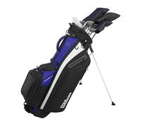 Wilson Player FIT Mens Steel/Stand Jeu Complet Men's, Bleu/Noir/Blanc, Standard