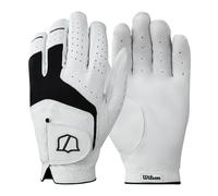 WILSON Conform Gant pour Homme, pour Une Adhérence Supérieure, Un Mouvement Amélioré, et Une Durabilité Exceptionnelle, Couleur : Blanc, Taille : M (Main Gauche)