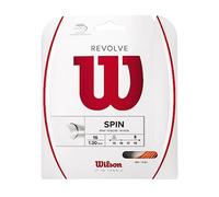 WILSON Cordages de Raquettes, Revolve, Rouleau de 2 mètres, Noir, 1,25 mm, Unisexe, WRZ906900