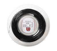Wilson Cordages de Raquettes, Revolve, Rouleau de 2 mètres, Noir, 1,30 mm, Unisexe, WRZ906800