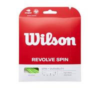 WILSON Cordages de Raquettes, Revolve Spin, Rouleau de 2 mètres, Noir, 1,25 mm, Unisexe, WRZ908100