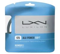 Luxilon Cordage de tennis Alu Power Soft 12,2 m Argenté 1,25 mm unitaire