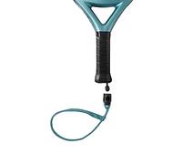 Wilson Cordon de Poignet pour Raquette de Padel, Double Braid Cinch Zipcord, Double Tresse, Interchangeable, Bleu