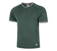 Wilson Court Performance Crew T-shirt Hommes-Vert Foncé