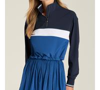 Wilson Davenport Woven Sweat-shirt Femmes - bleu foncé, bleu clair M