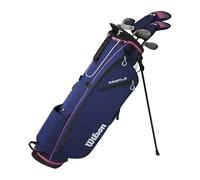 Wilson Demi-Set Profile LRH GRA Ensemble pour Femmes, Bleu Marine/Rose, Standard