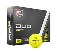 Wilson Duo Soft Balles de Golf Unisex, Jaune, Senior