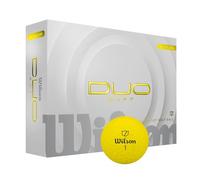 Wilson Staff Duo Soft 2025 12 Balles De Golf Jaunes