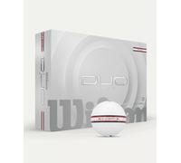 Wilson Balle de golf Duo Soft TRK360 — douceur exceptionnelle, vitesse accrue — 12 balles