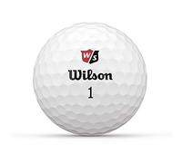 WILSON Duo Soft+ White 12- Golf Ball