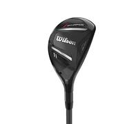 Wilson Dynapwr Men's Clubs de Golf Hybrides pour Hommes, Noir/Rouge