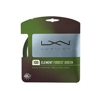 Wilson Element Forest Green 130 Corde de Raquette de Tennis Unisex-Adult, Grün/Braun, Taille Unique