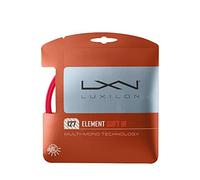 Luxilon Element IR Soft Cordage En Garniture 12,2m , Couleur: rouge , Taille: 1.27