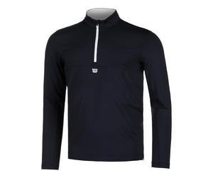 Wilson Elevate Performance Haut Manches Longues Hommes-Bleu Foncé XXL