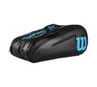 Wilson Elite Housse De Raquette Lot De 15 Edition Spéciale-Noir,Bleu nosize