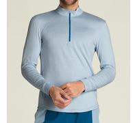 Wilson Everyday Performance Half-Zip Haut manches longues Hommes-bleu gris