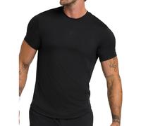 Wilson Everyday Performance Short Sleeve T-shirt Noir L Homme
