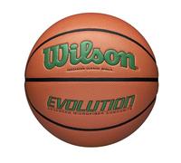 Wilson Evolution 295 Indoor Game Ball WTB0595XB701, Unisex basketballs, Orange, 7 EU