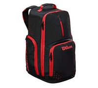 Wilson Evolution Backpack RDBK Basketball Unisex-Adult, Noir/Rouge, Uni