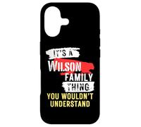 Wilson Family Name Coque pour iPhone 17