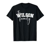 Wilson Family Nom Vacances Réunion Anniversaire Croisière T-Shirt