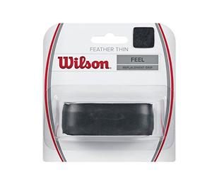 Wilson Feather Lot de 2 poignées de rechange fines Noir