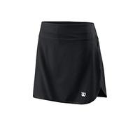 Wilson Femme Jupe, TRAINING 14.5 SKIRT, Polyester/Spandex, Noir, Taille XL, WRA783302XL