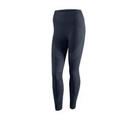 Wilson Femme Legging, CHI SMLS TIGHT, Polyester/Nylon/Spandex, Bleu-Gris (Outer Space), Taille M, WRA792602MD