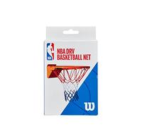 Wilson – Filet de basketball NBA DRV Recreational – Taille officielle, nylon – Rouge/Blanc/Bleu