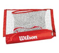 Wilson EZ Replacement 20', Filet de Tennis, Installation Rapide et Facile, Construction Portable, Idéal pour Les Débutants, Couleur : Rouge
