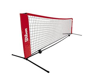 WILSON Filet de Tennis Starter EZ, 3,05 m, Rouge, WRZ2571