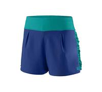 Wilson Fille Short, CORE 2.5 SHORT, Polyester, Bleu (Mazarine Blue), Taille L, WRA783604LG