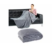Wilson Gabor – Couverture microfibres 190 g/m² – 130 x 170 cm – Gris
