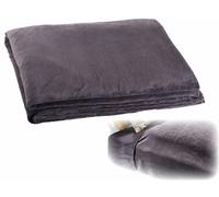 Couverture en microfibres 300 g/m² - 220 x 240 cm - Noir Noir G