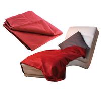 Wilson Gabor Couverture en viscose de bambou 150 x 200 cm - bordeaux