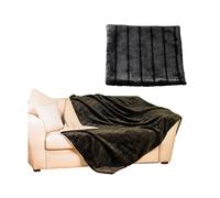 : Couverture Imitation Fourrure Brune