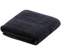 Drap de bain en coton 70 X 140 cm noir G