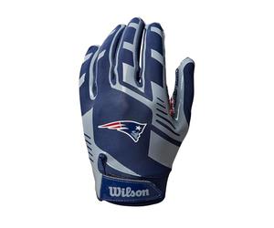 Wilson Gants NFL Team Super Grip, Taille Unique pour Adolescents, Silicone/Lycra-Stretch