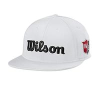 Wilson Golf Tour Flat Brim Hat Chapeau, Blanc, Taille Unique Homme