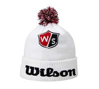 Wilson Golf Unisexe Bonnet, TOUR BEANIE, Polyester, Blanc, Taille Unique, WGH700030
