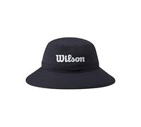 Wilson Casquette de pluie WGH700025 Nylon Unisexe Noir Taille unique
