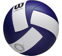 Wilson - Ballon de volley Helix Game - Haute performance - Bleu/Blanc Taille officielle